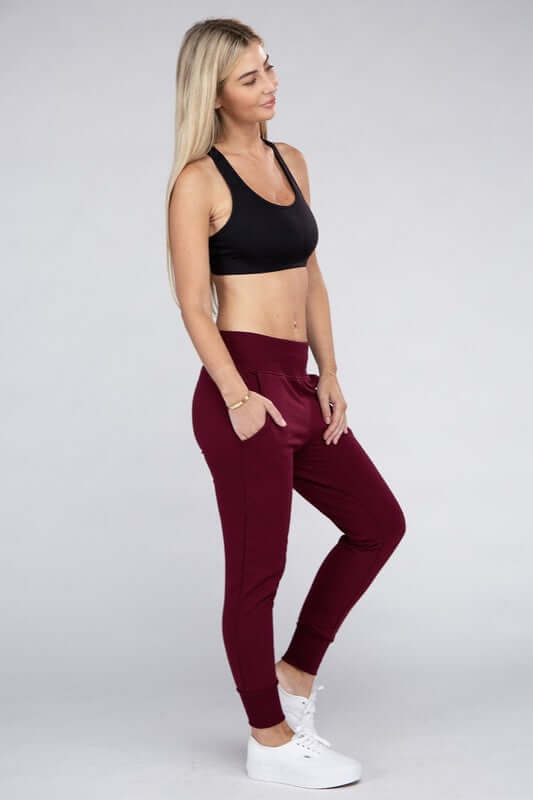 Shop Women's Comfy Stretch Lounge Sweatpants Joggers | Boutique Clothing, Sweatpants, USA Boutique