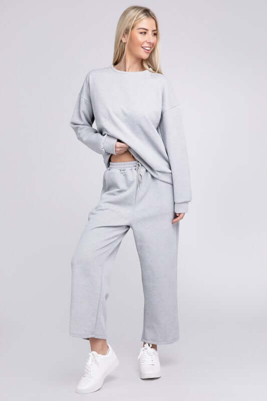 Shop Comfy Top and Pants Casual Set Loungewear | Cute Clothes Online, Loungewear, USA Boutique