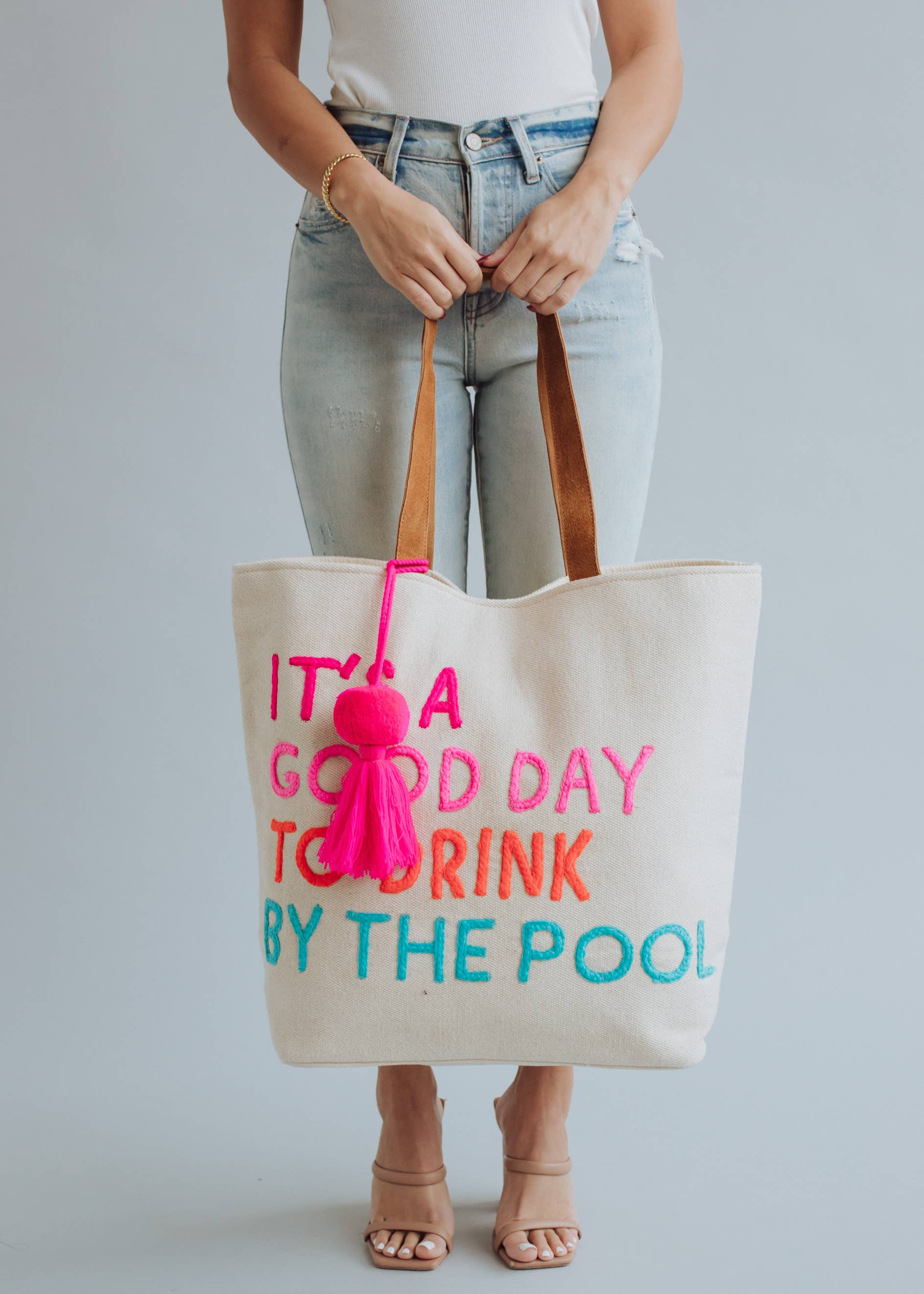 Poolside Bliss Tote | Boutique In USA, , $ 89.00, A Moment Of Now™