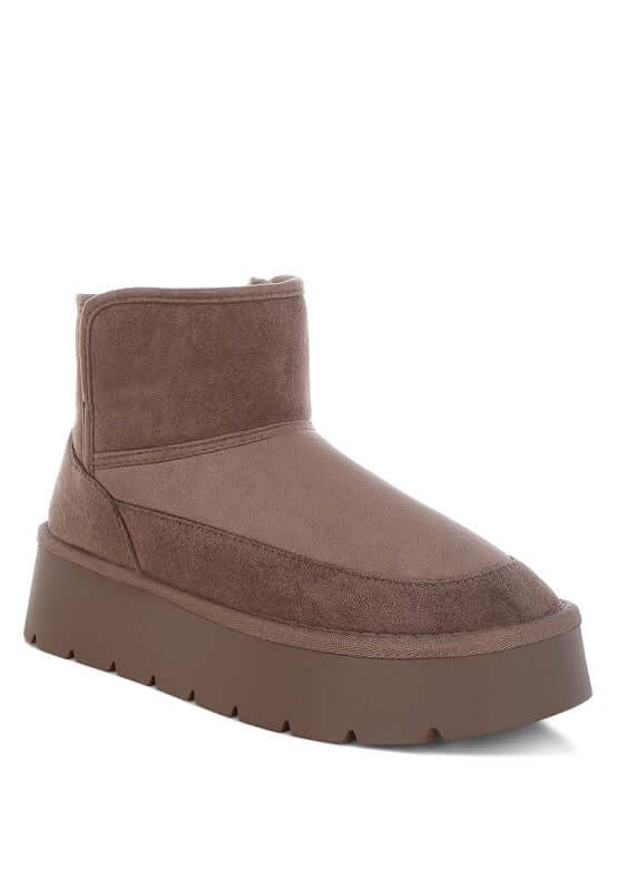 Holias Chunky Heeled Snow Boots for Winter Style, Boots, $ 79.00, A Moment Of Now™