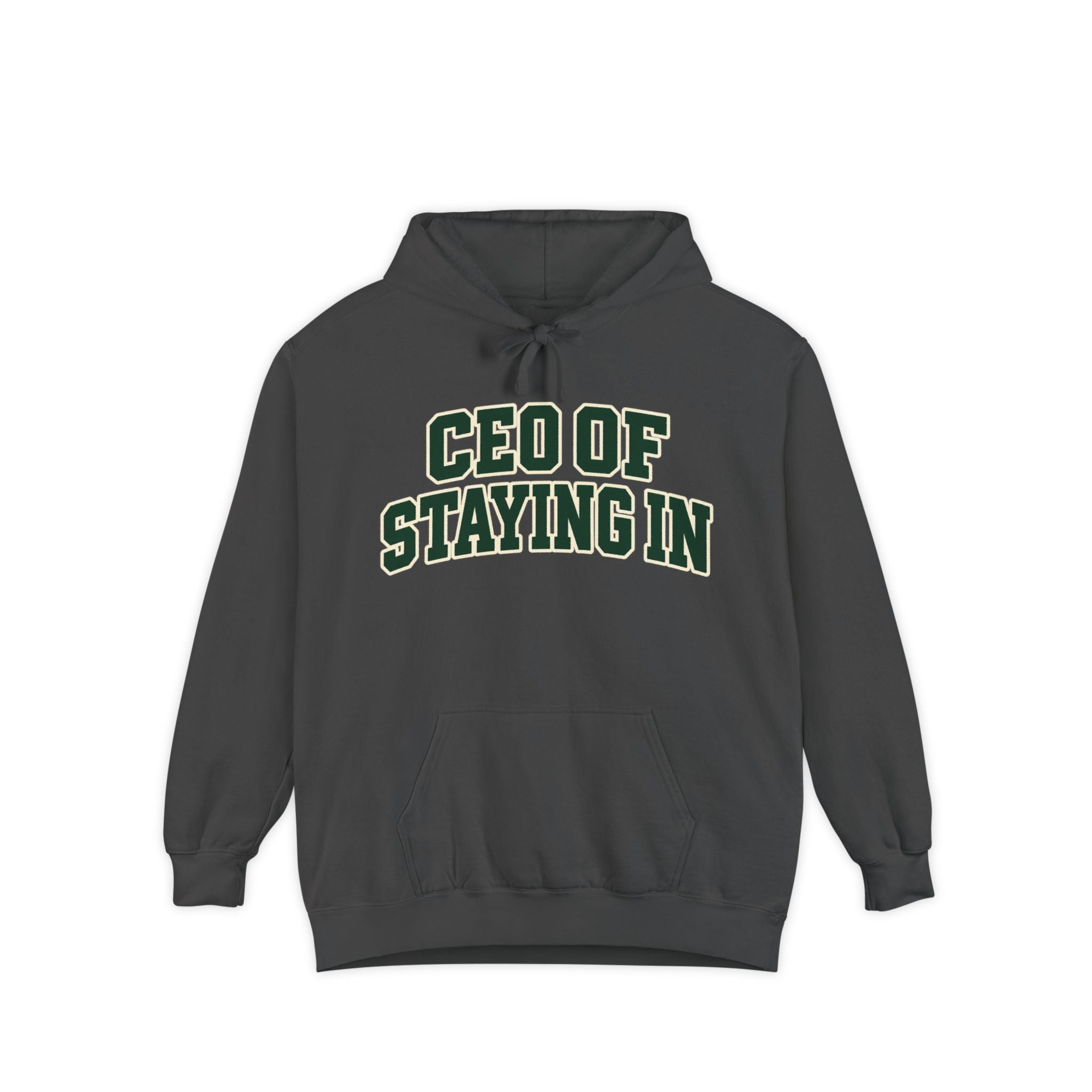 CEO of Staying In Hoodie — Cozy Homebody Graphic Pullover