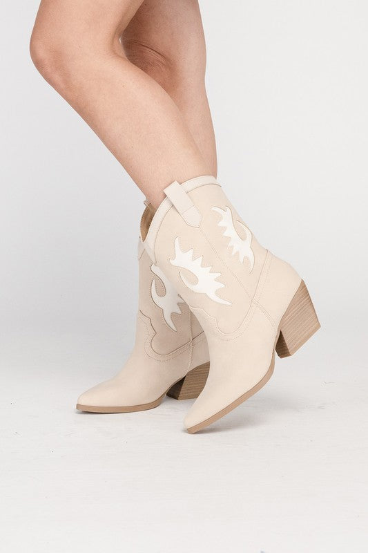 GIGA Western Cowgirl High Ankle Boots