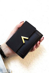 Minimalist PU Leather Compact Trifold Wallet, Zenana, $ 18.00