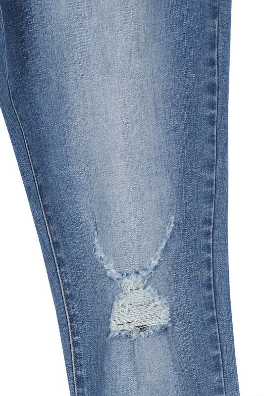 Shop Women's Blue Dark Wash Distressed Skinny Jeans | Boutique Clothing, Jeans, USA Boutique