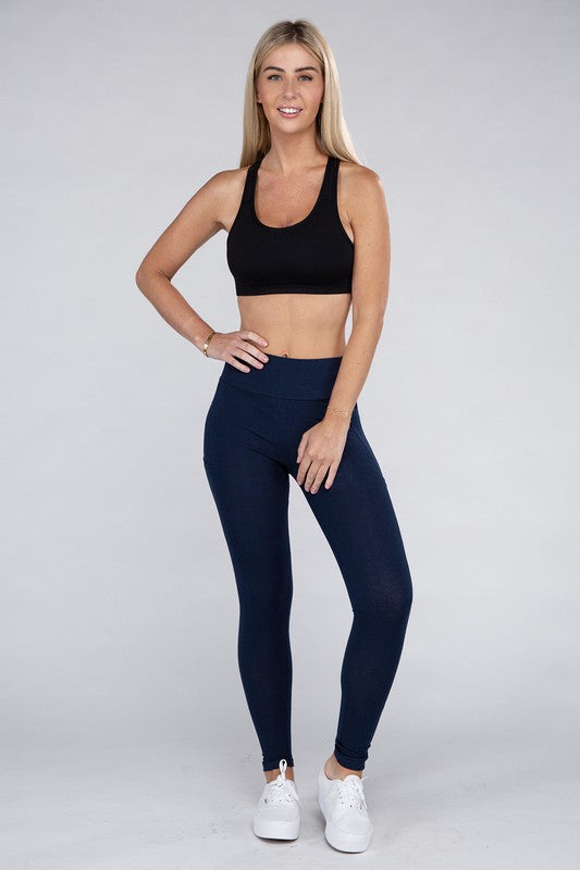 Shop Women's Active Leggings with Concealed Pockets | Boutique Clothing, Leggings, USA Boutique
