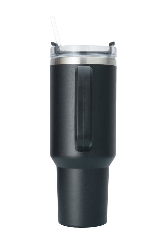 Shop 40oz Vacuum-Sealed Insulated Grip Tumbler | USA Home Decor Shop, Tumblers, USA Boutique