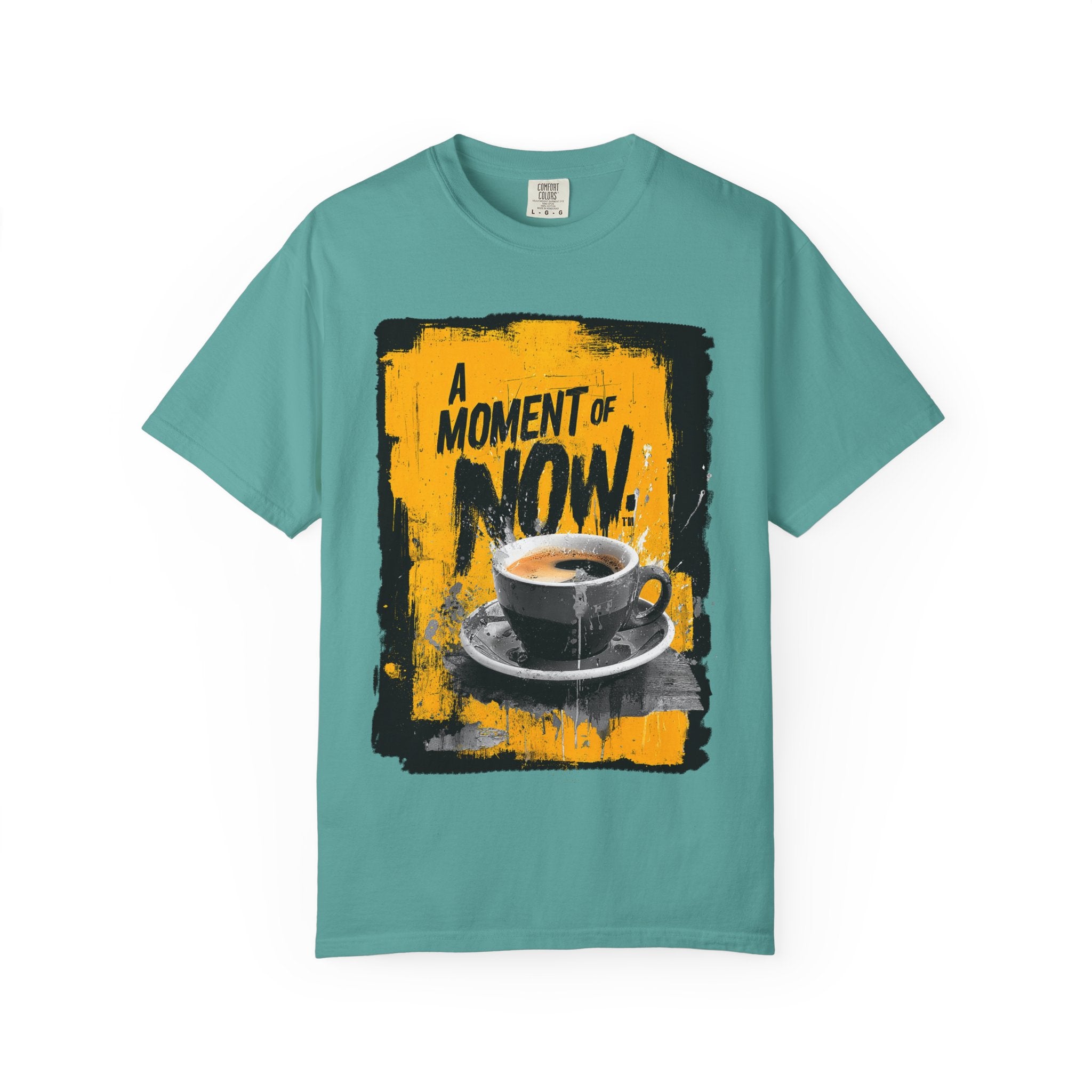 T-Shirt — A Moment of Now Coffee Graphic Tee - t-shirt product image 7