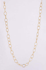 Women's Simple Chain Bracelet and Necklace Set in Gold Fashion Jewelry, Lilou, $ 25.95