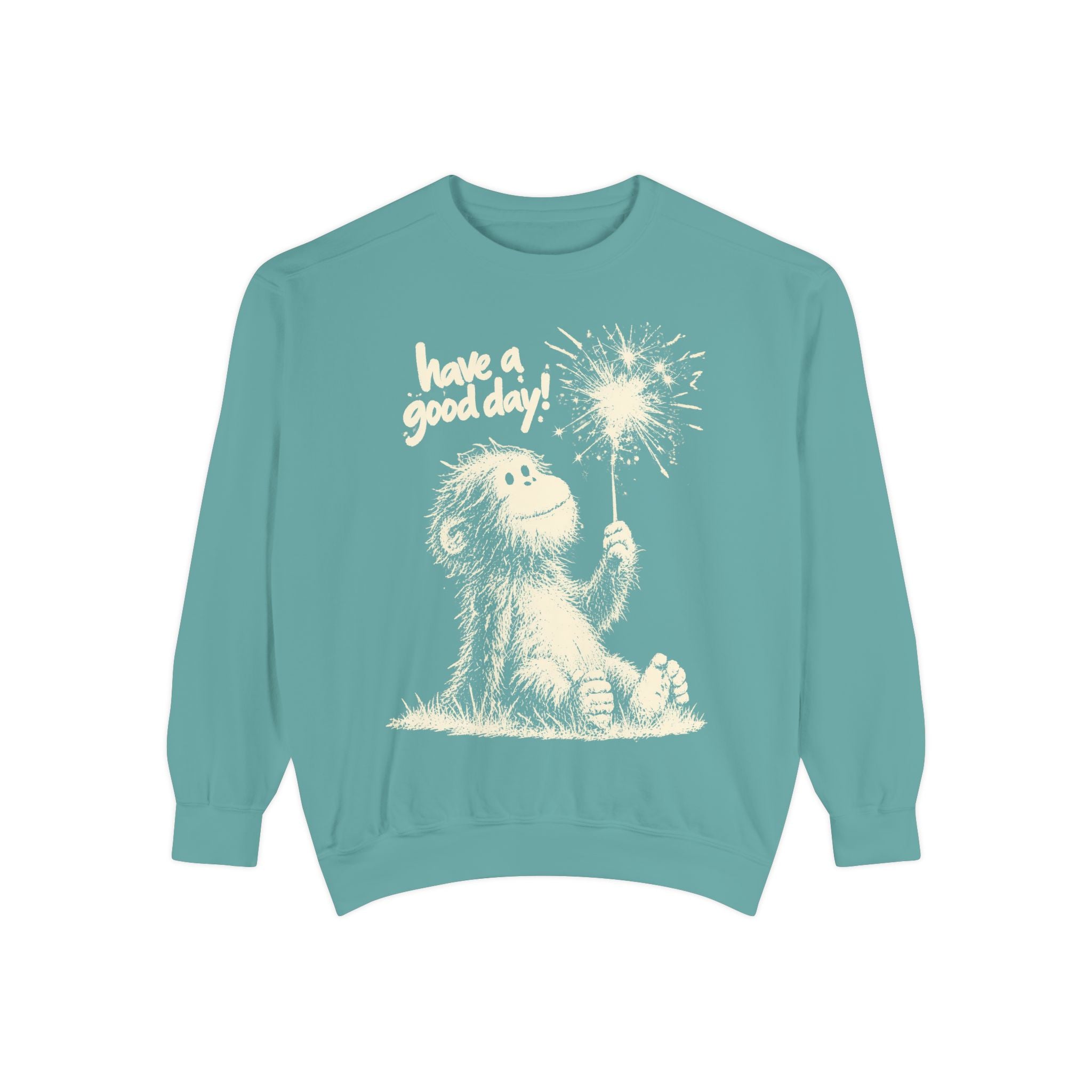 Cute Baby Bigfoot Comfort Colors crewneck product image
