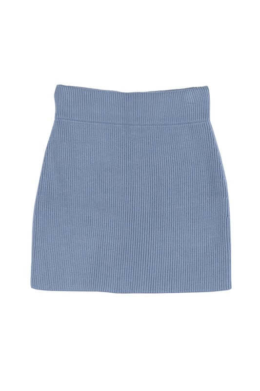 Ribbed knit crop top and skirt set, Clothing Set, $ 54.95, A Moment Of Now™