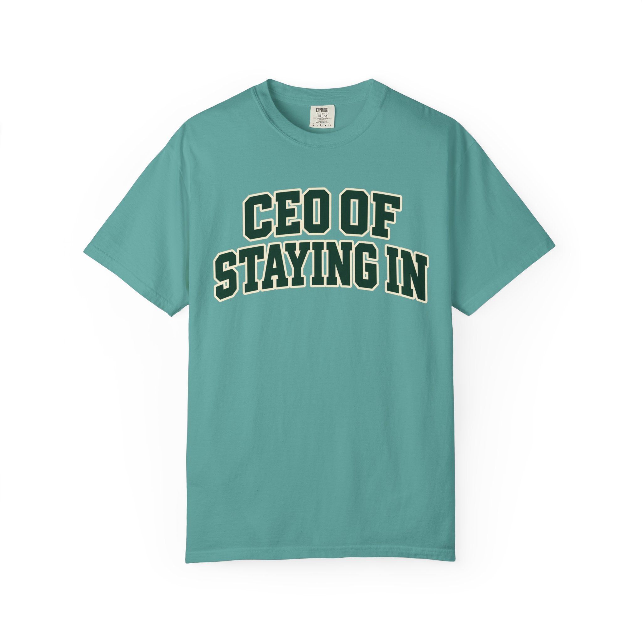 CEO of Staying In funny homebody T-shirt product image 7