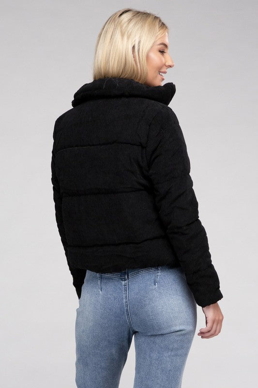 Shop Corduroy Zip-Up Jacket For Women | Shop Boutique Clothing Online, Jackets, USA Boutique