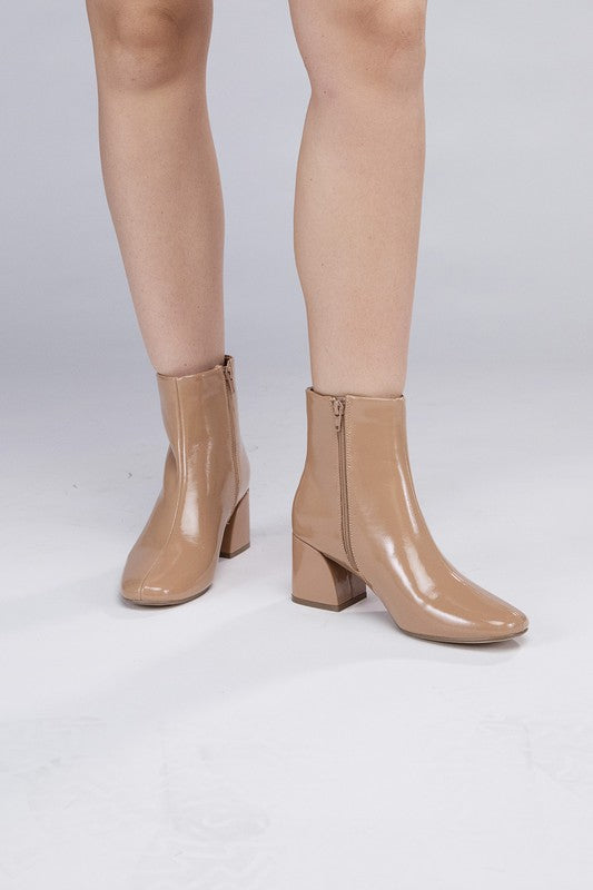 Shop Camel / Black Ultra Faux Leather Boots For Women | Boutique Footwear, Boots, USA Boutique