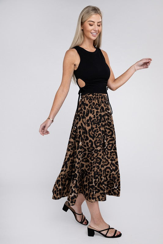 Shop Brown Leopard Maxi Skirt | Women's Boutique Clothing online, Skirts, USA Boutique