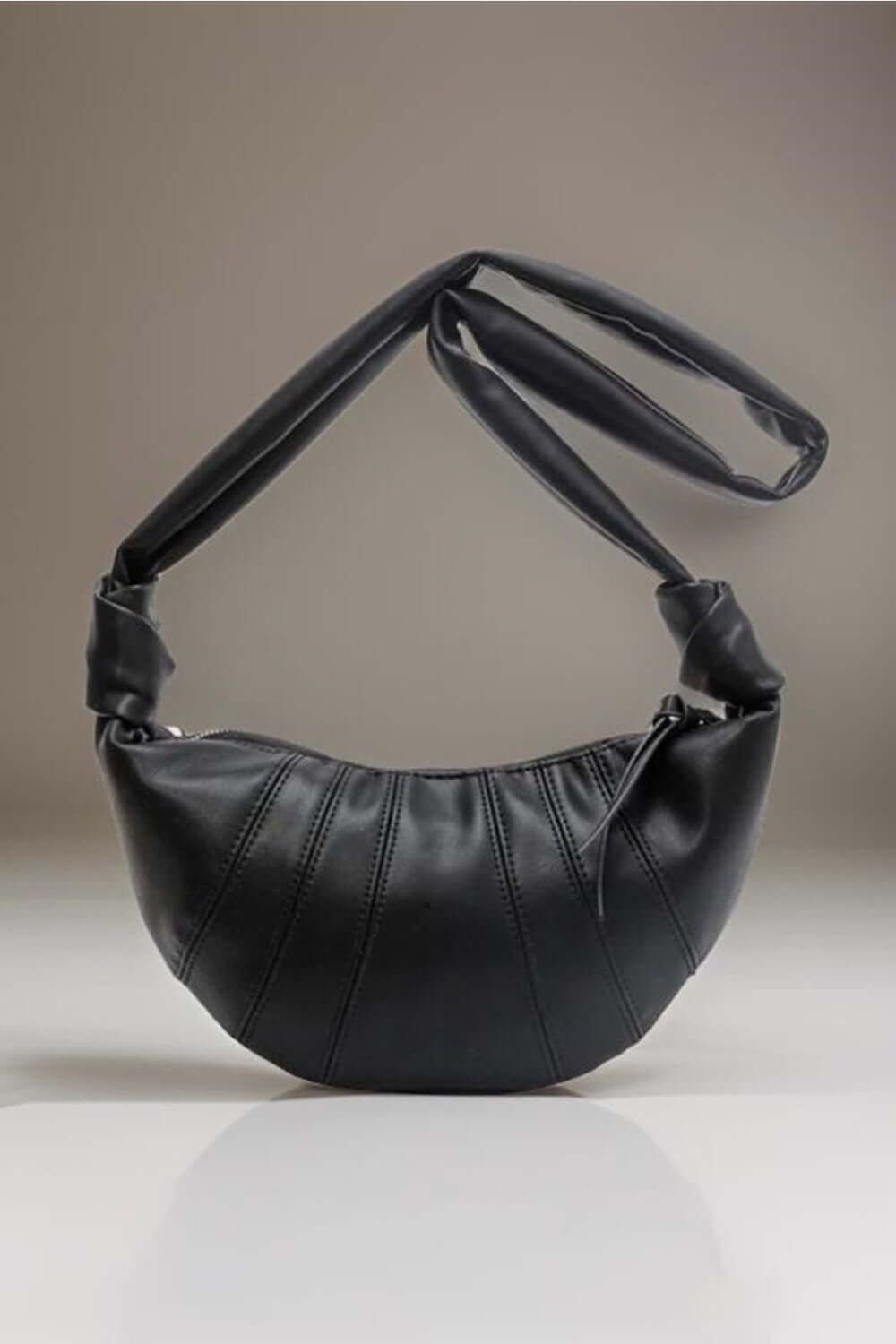 Vegan Leather Croissant Crossbody Bag Handbag, Zenana, $ 35.00