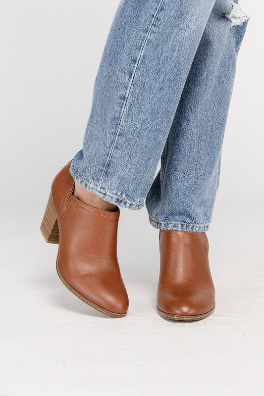 GAMEY Chic Slip On Ankle Booties Boots