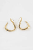 Winding Post 14K Gold Plated Stainless Steel Earrings, Earrings, $ 18.00, A Moment Of Now™