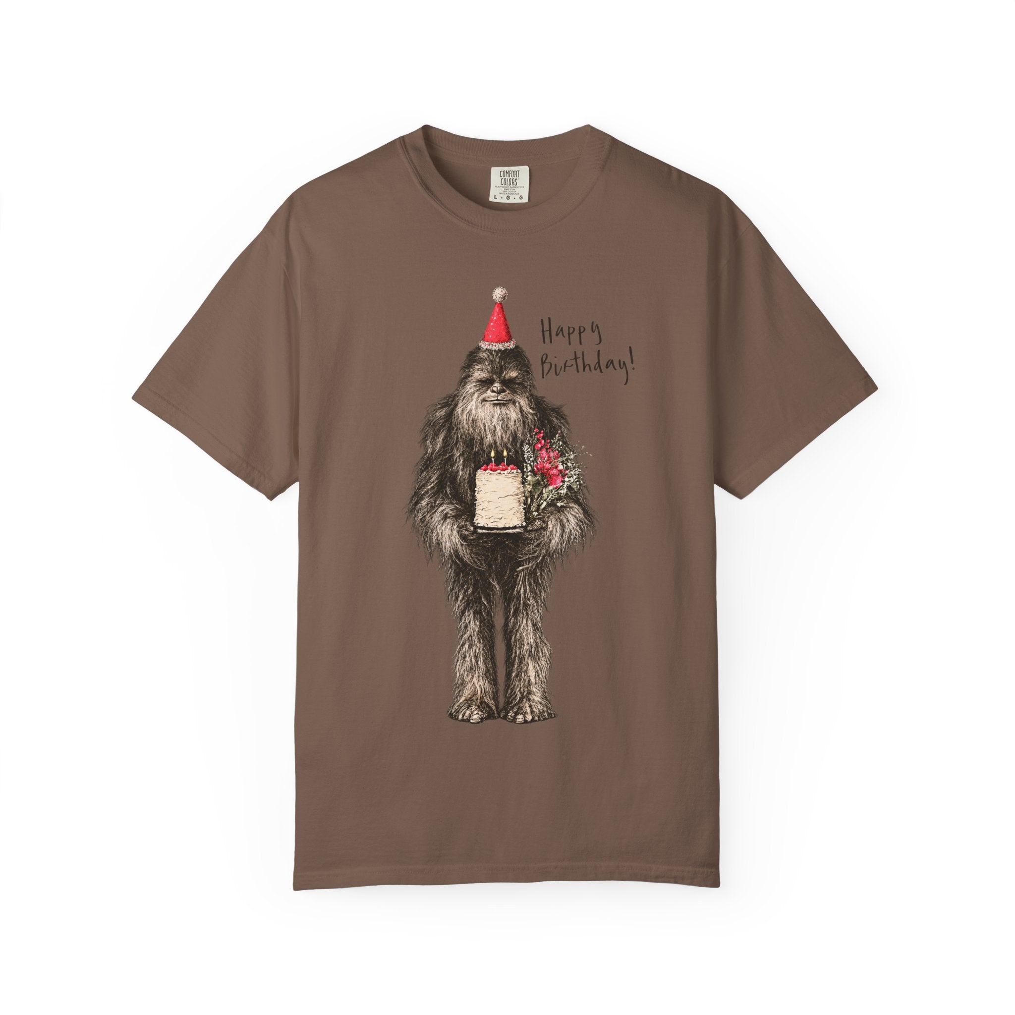 Funny Bigfoot Birthday T-shirt - Birthday Sasquatch Tee