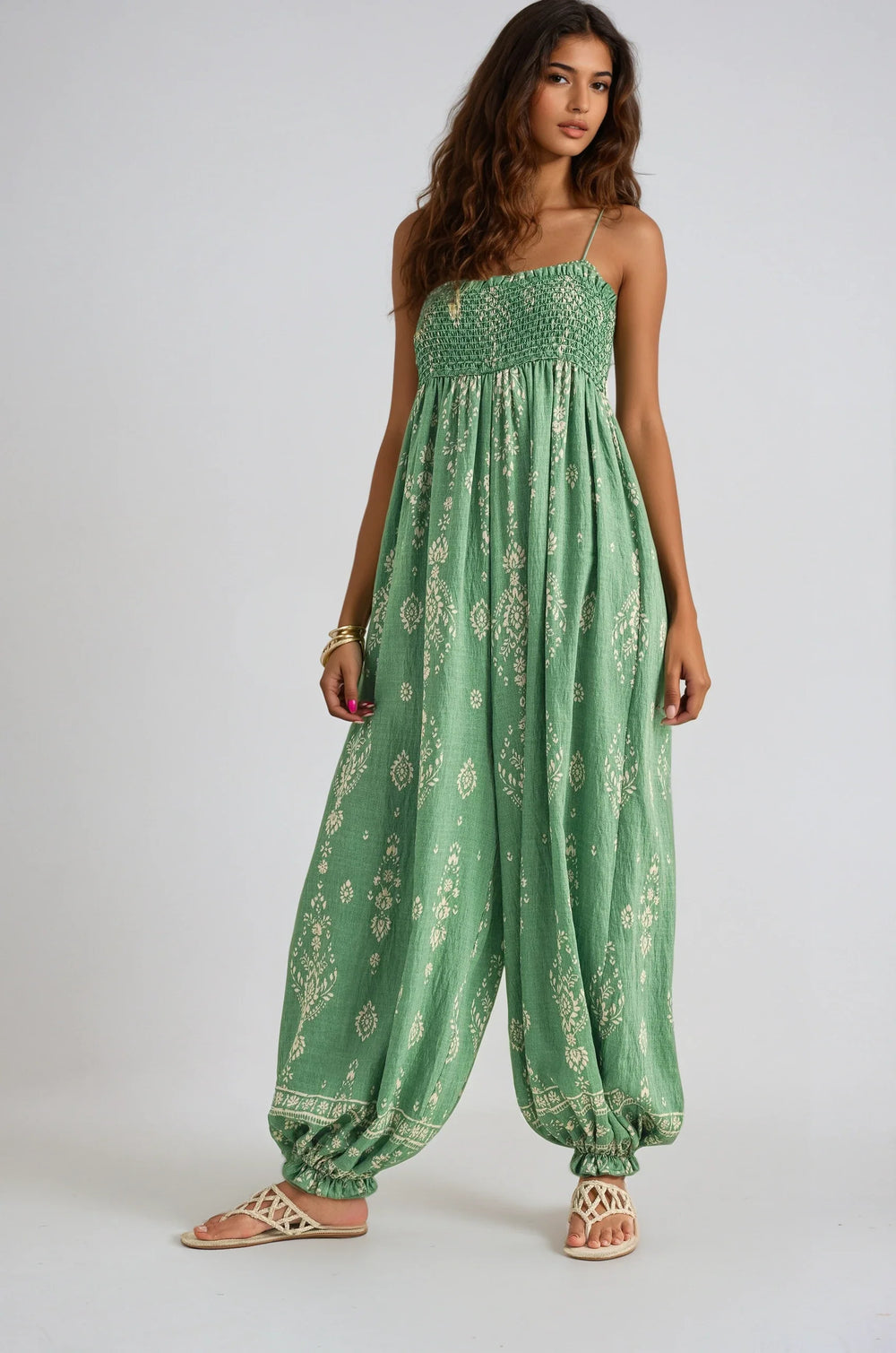 Wildflower Dreams Balloon Jumpsuit | Boutique In USA, Clothing, $ 59.00, A Moment Of Now™