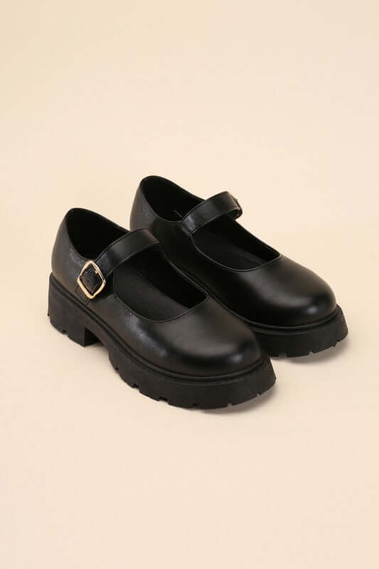 KINGSLEY-35 Mary Jane Loafers