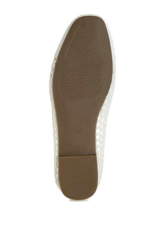 Chic Omela Woven Bow Detail Ballerinas Flats, Ballet Flats, $ 90.00, A Moment Of Now™