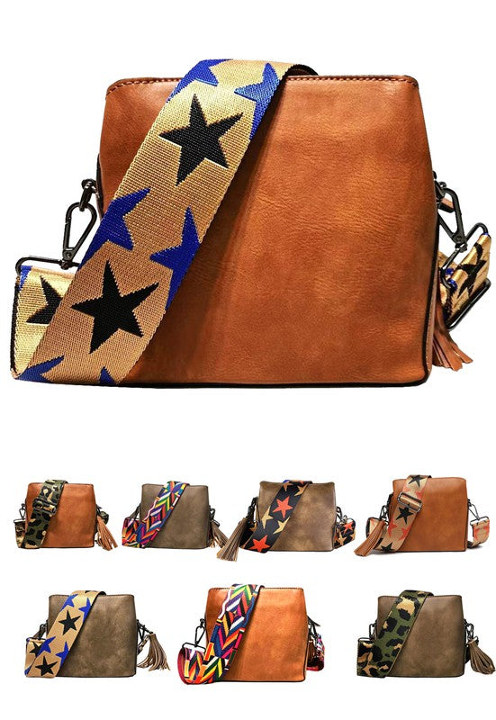 Shop Vegan Small Crossbody Bag W Guitar Belt | Shop Boutique Handbags, Crossbody Bags, USA Boutique