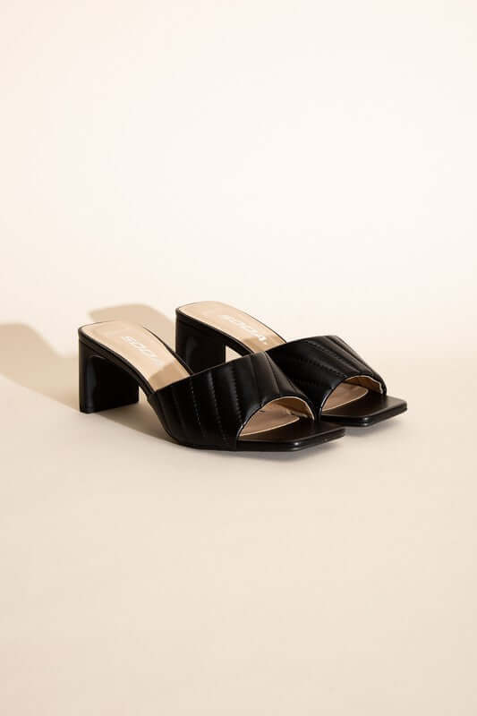 W-NINA Slide Mule Heels Sandals, Fortune Dynamic, $ 39.00