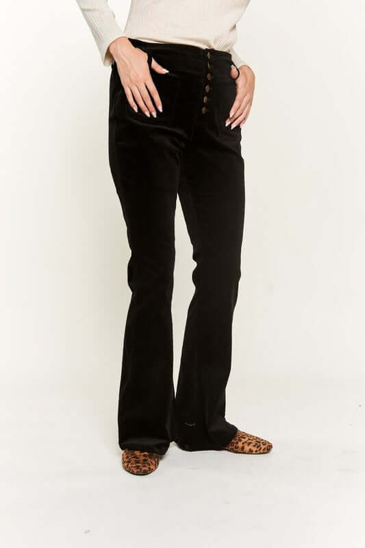 CORDUROY FLARE PANTS JJB5029P, Jade By Jane, $ 79.00