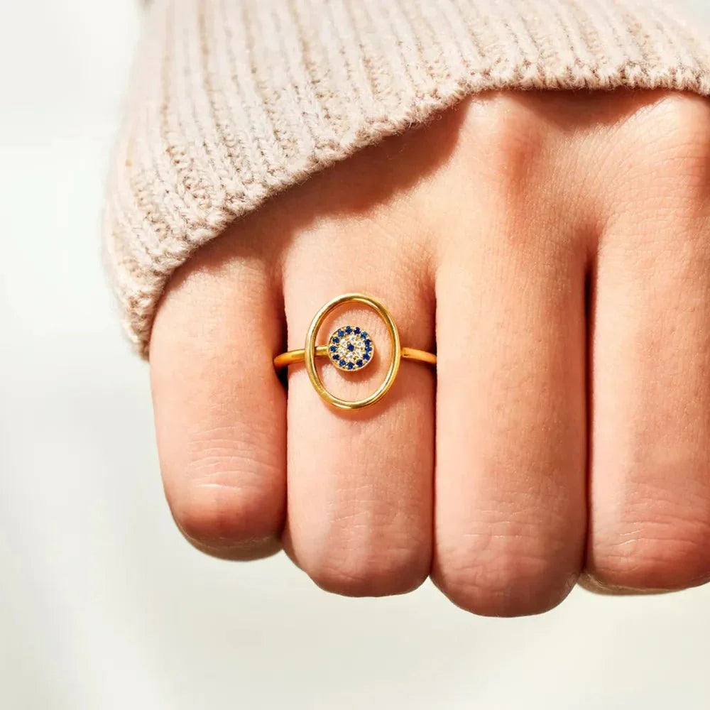 Celestia Eye Ring | Boutique In USA, Rings, $ 24.99, A Moment Of Now™