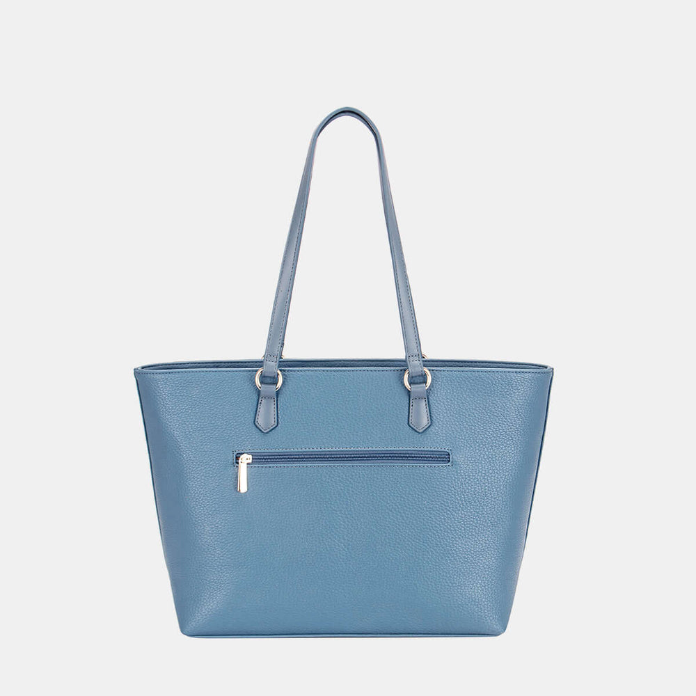 Stylish PU Leather Tote Bag - Fashion & Functionality, Totes, $ 49.00, A Moment Of Now™