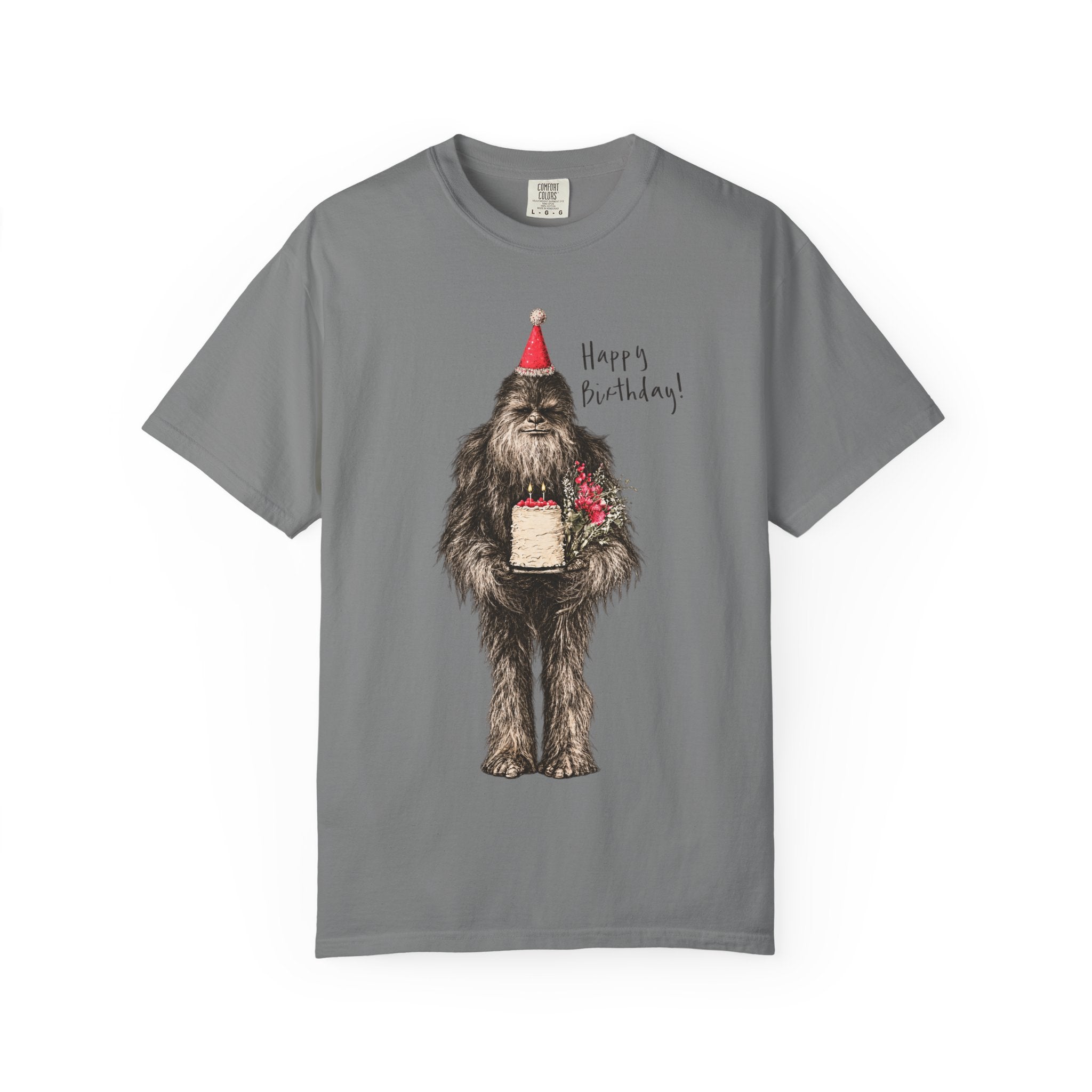 Funny Bigfoot Birthday T-shirt - Birthday Sasquatch Tee