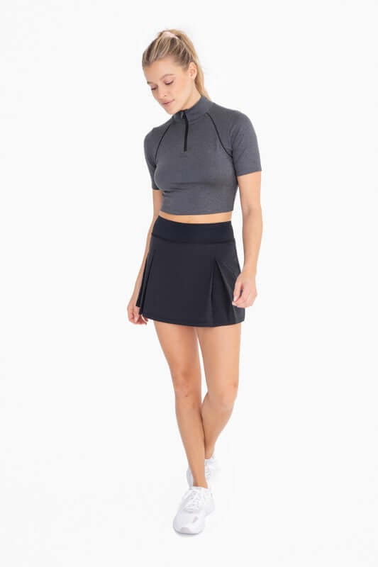 Two Pleat Activewear Tennis Skort, Mono B, A Moment Of Now