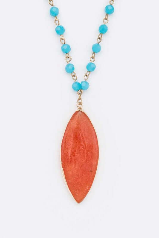 Opal Essence Pendant Necklace - Elegance & Style, Necklaces, $ 30.95, A Moment Of Now™