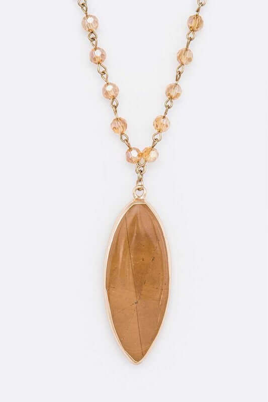 Opal Essence Pendant Necklace - Elegance & Style, Necklaces, $ 30.95, A Moment Of Now™