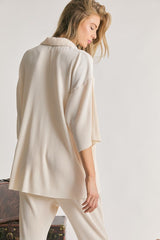 SOLID BUTTON DOWN TOP, Davi & Dani, A Moment Of Now