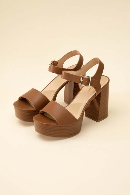 OPTIONS-S Ankle Strap Heels Sandals