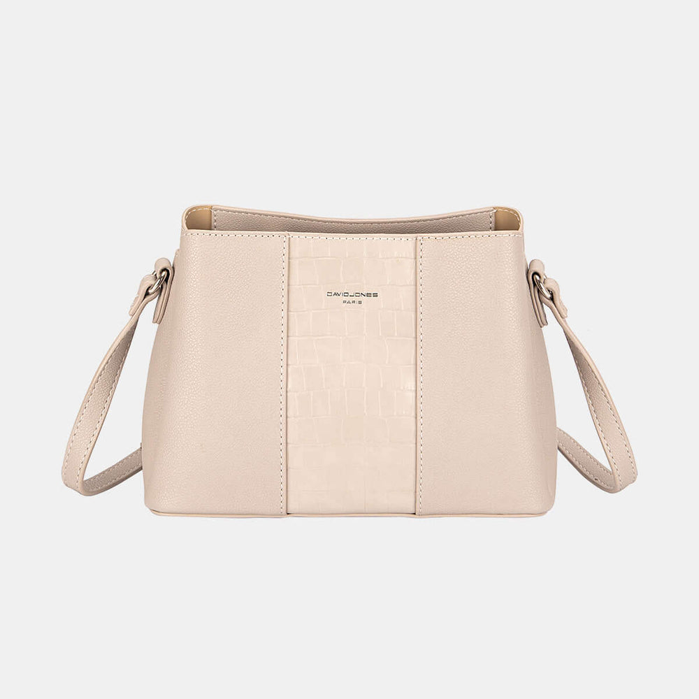 David Jones PU Leather Crossbody Bag Handbag - Chic & Functional, Crossbody Bags, $ 45.00, A Moment Of Now™