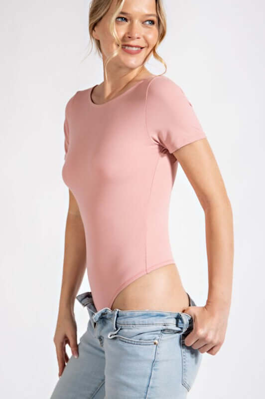 Butter Soft Boat Neckline Bodysuit, Rae Mode, $ 28.95