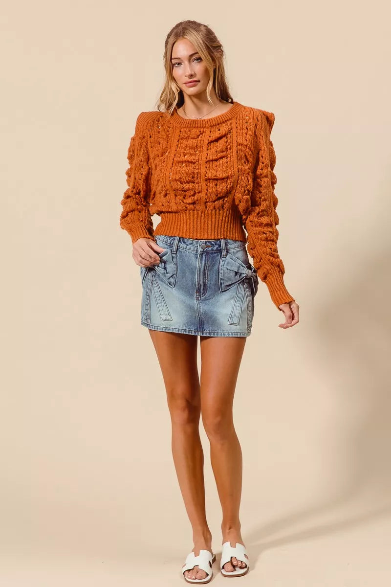 SO ME Bow Knot Pocket Denim Mini Skirt | Boutique In USA, Skirts, $ 59.00, A Moment Of Now™