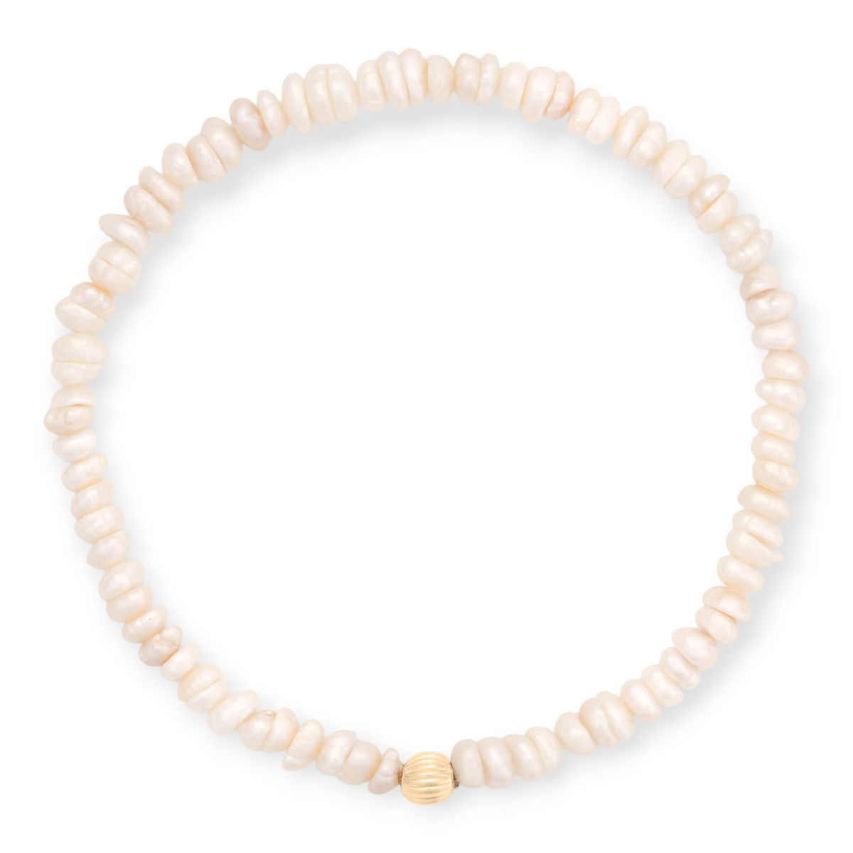 Freshwater Pearl Bracelet | 14K Gold Filled Stretch, Bracelets, $ 54.00, A Moment Of Now™