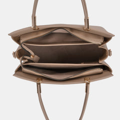 David Jones PU Leather Medium Tote Handbag