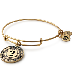 Number 2 Charm Bangle Bracelet | Grace, Comfort, and Sensitive, Bracelets, $ 9.90, A Moment Of Now™