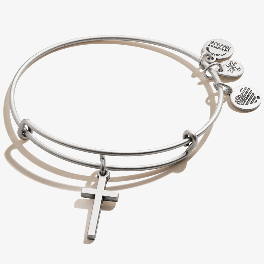 Cross Charm Bangle, Bracelets, $ 28.00, A Moment Of Now™