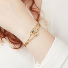 Peace Stranded Bracelet™ Set, Bracelets, $ 48.00, A Moment Of Now™