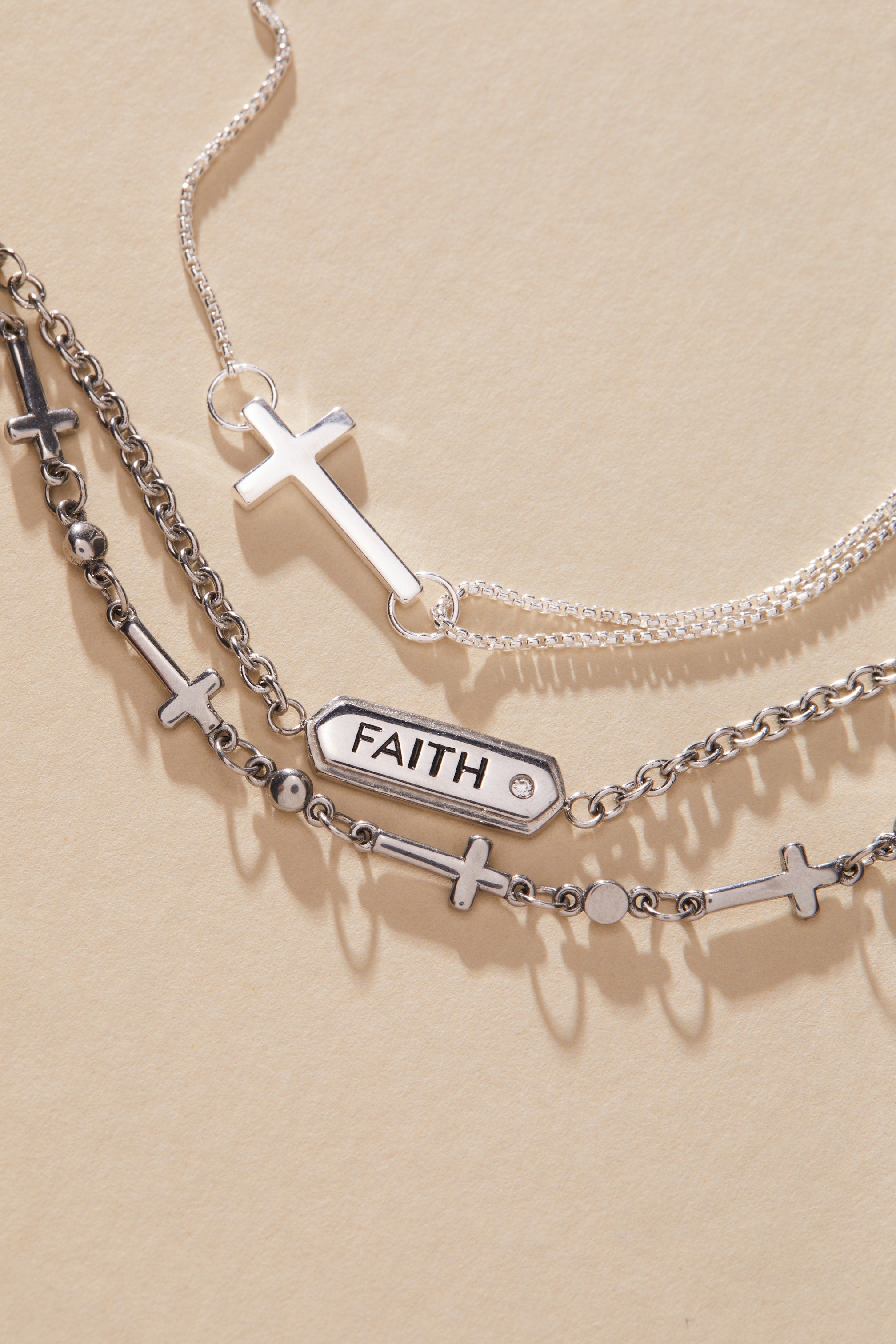 Pull Chain Cross Bracelet, Bracelets, $ 88.00, A Moment Of Now™