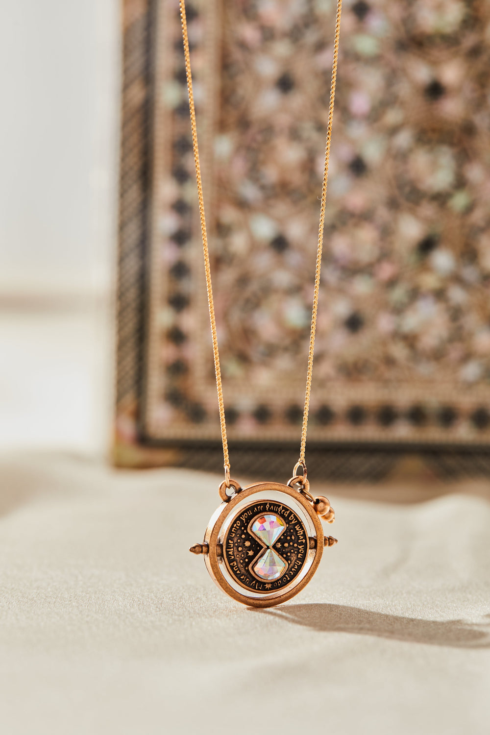 Harry Potter™ Time Turner Spinner Necklace, Necklaces, $ 58.00, A Moment Of Now™
