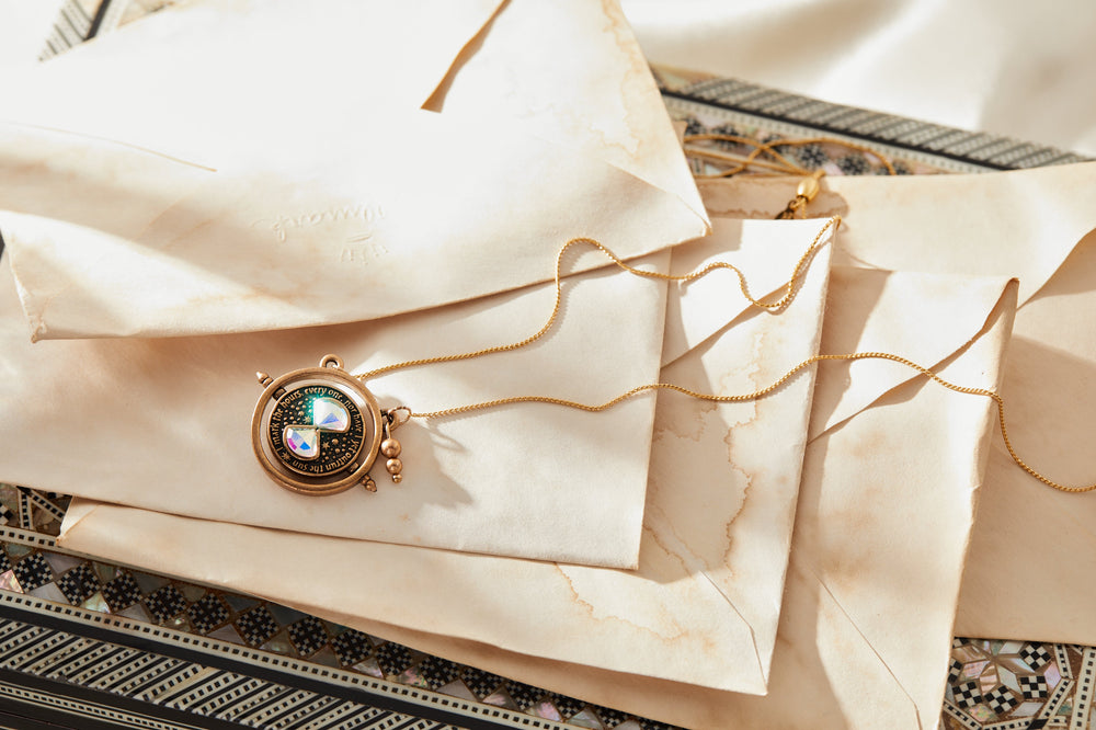 Harry Potter™ Time Turner Spinner Necklace, Necklaces, $ 58.00, A Moment Of Now™