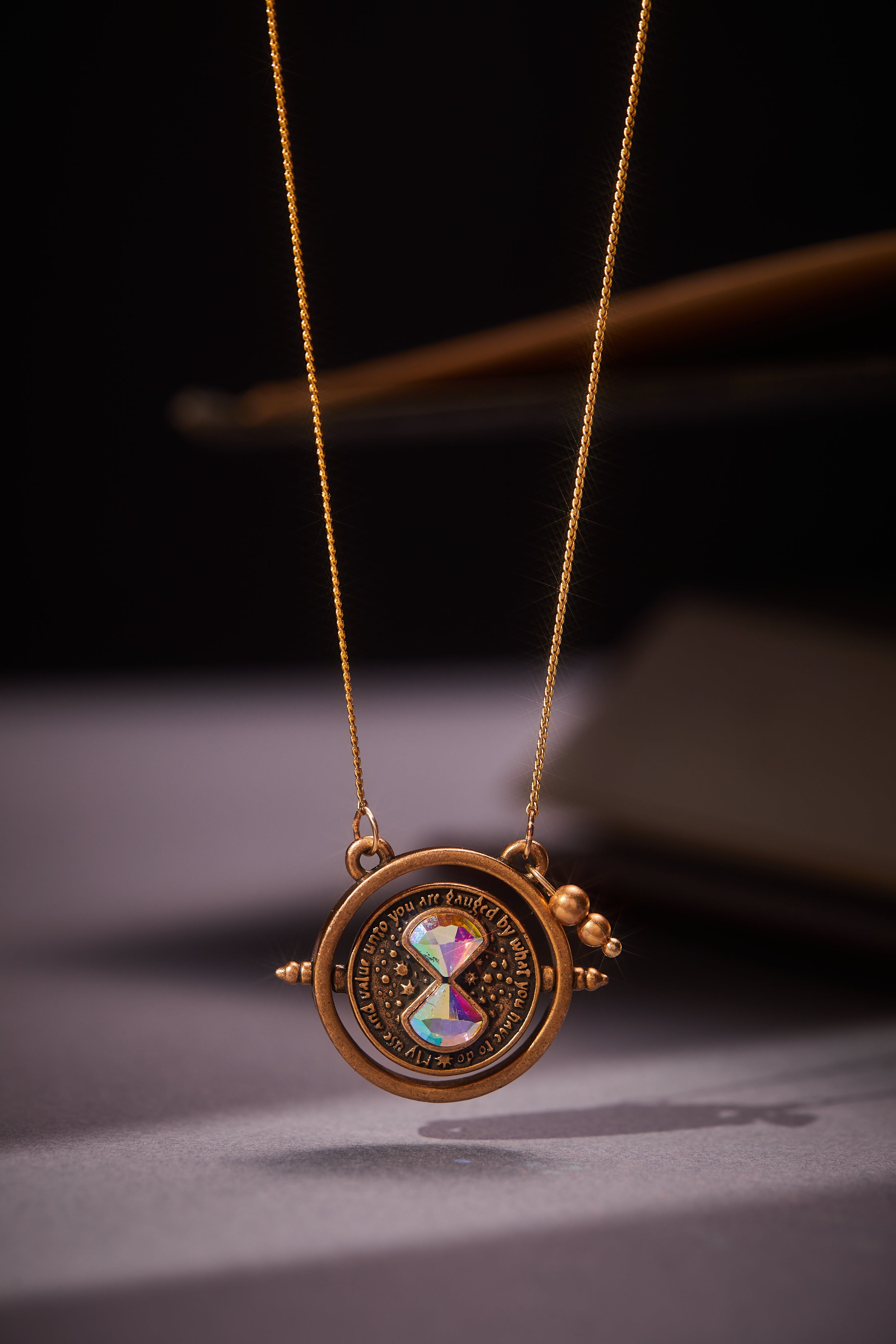 Harry Potter™ Time Turner Spinner Necklace, Necklaces, $ 58.00, A Moment Of Now™