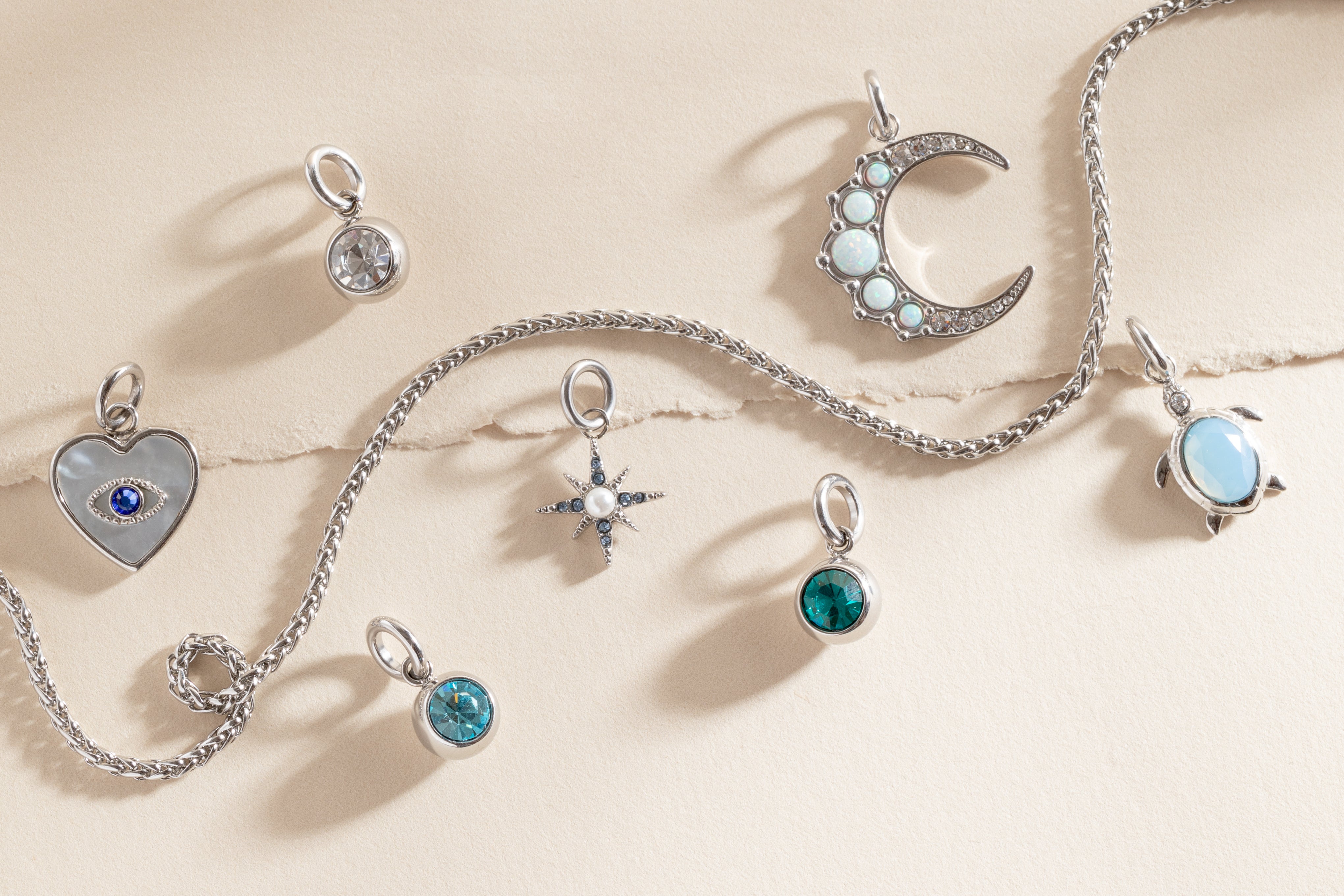 March Birthstone Interchangeable Charm, Charms & Pendants, $ 7.90, A Moment Of Now™