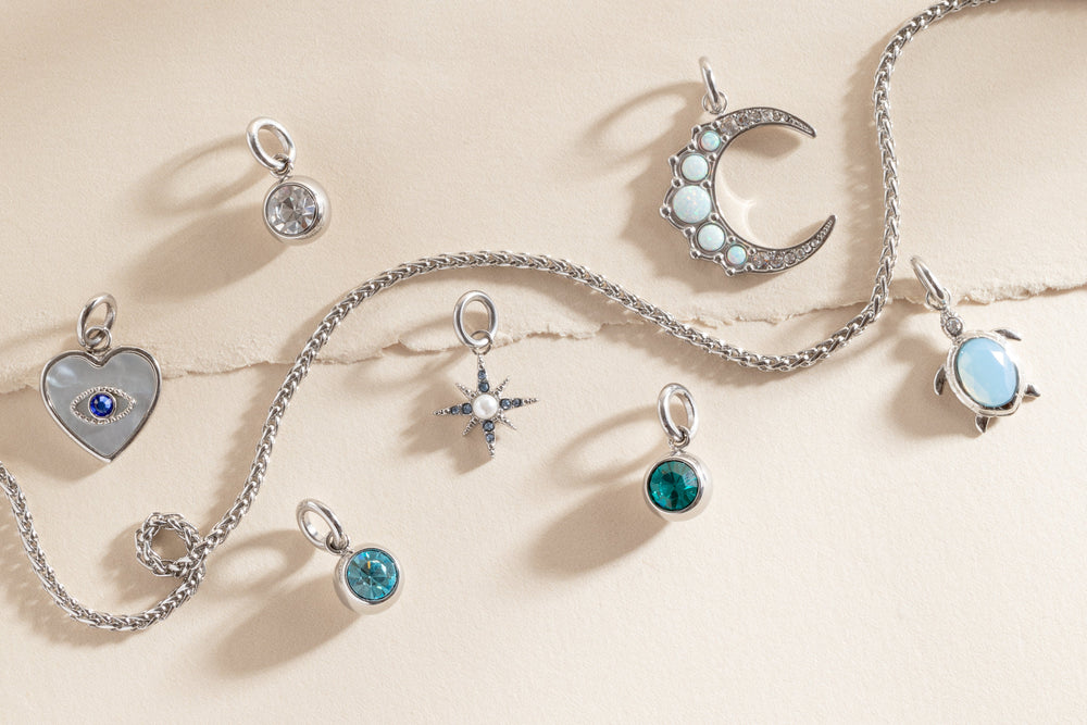 March Birthstone Interchangeable Charm, Charms & Pendants, $ 7.90, A Moment Of Now™